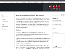 Tablet Screenshot of gfcllp.com